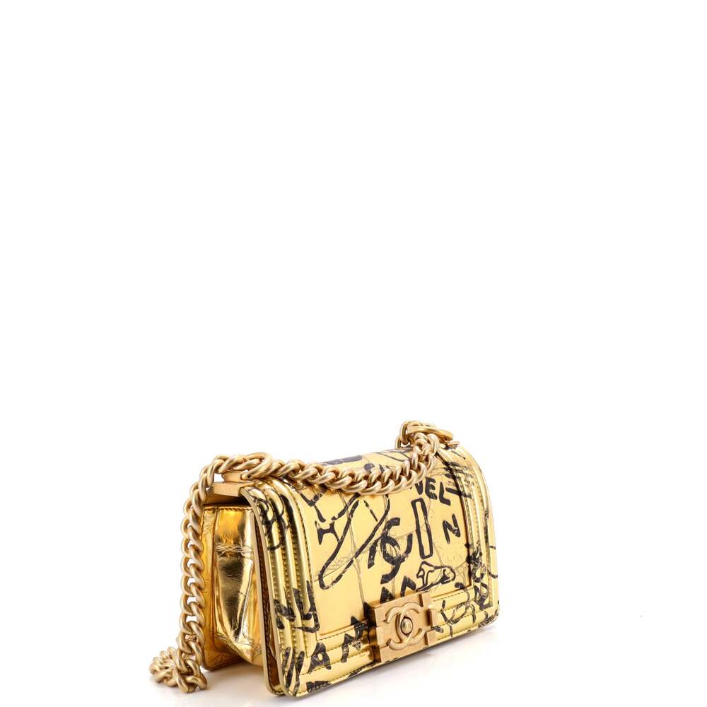 Chanel Boy Flap Bag Graffiti Crocodile #242816C48B - Picture 3 of 7